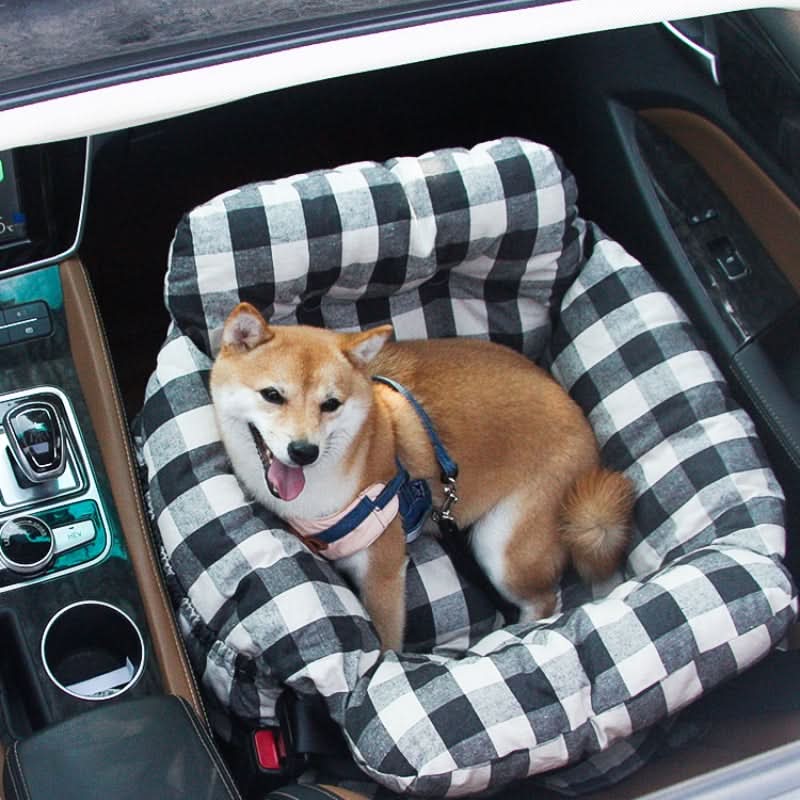 Haustierkomfort - Hunde-Autositzbett Für Unterwegs