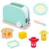 MiniKoch Holzset – Holz Küchen-Spielset – Kaffeemaschine, Toaster und Mixer – Montessori Küche