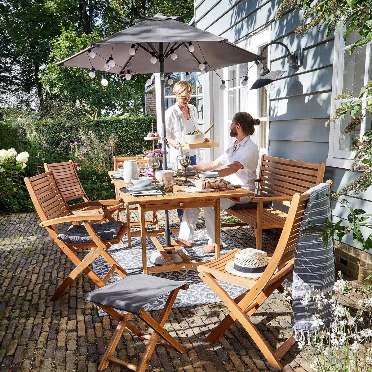 SIESTA Sonnenschirm rund
