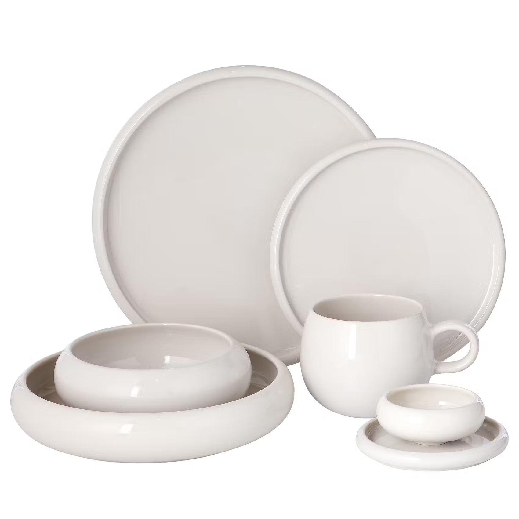 BOOGY Dinnerteller 4er-Set