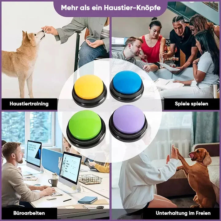 Interaktiver Sprechknopf Für Haustiere – Training & Kommunikation