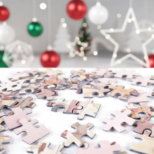 Kunstfunke Mini – Mini-Puzzle „Sternennacht“ im Reagenzglas
