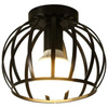 Moderne Loft-stil Deckenlampe Mit Offenem Käfig-design