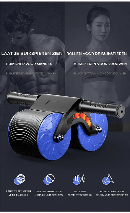Automatischer Abroller Profi – Der Automatische Abroller Für Gezieltes Bauchtraining Und Sixpack-Definition