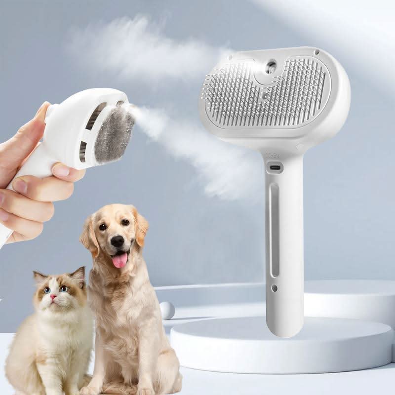 SoftPaws Fellbürste – Mit Massageeffekt & Easy-Clean-Taste für stressfreie Pflege-2