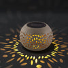 Gepunktete Solar-Gartenbeleuchtung – Dekorative Lampe für Außenbereich und Terrasse