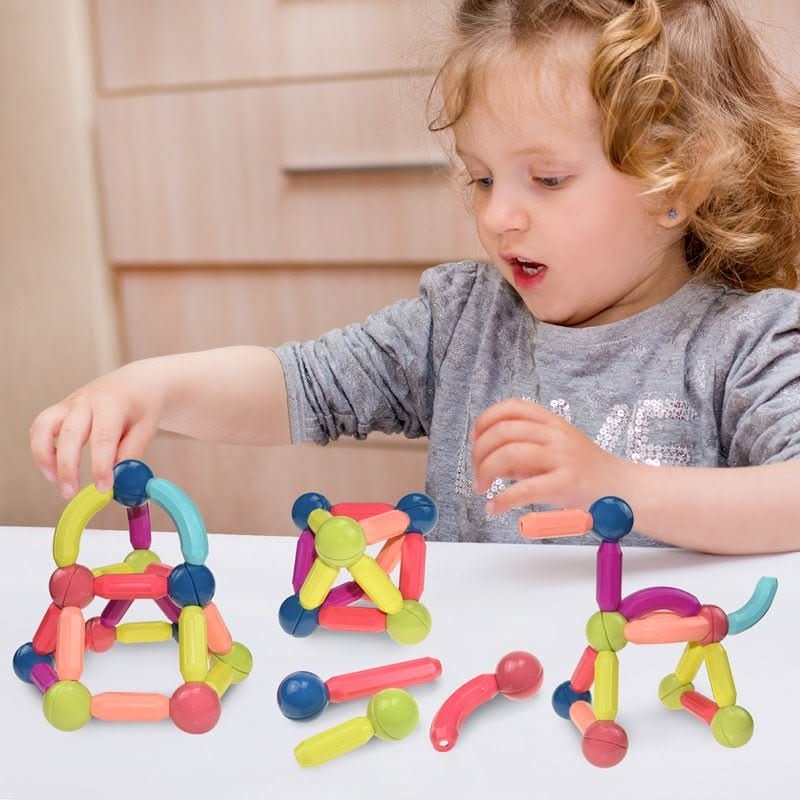 Stabkunst – Magnetische Kreativstäbe Für Fantasievolles Bauen Und Lernen