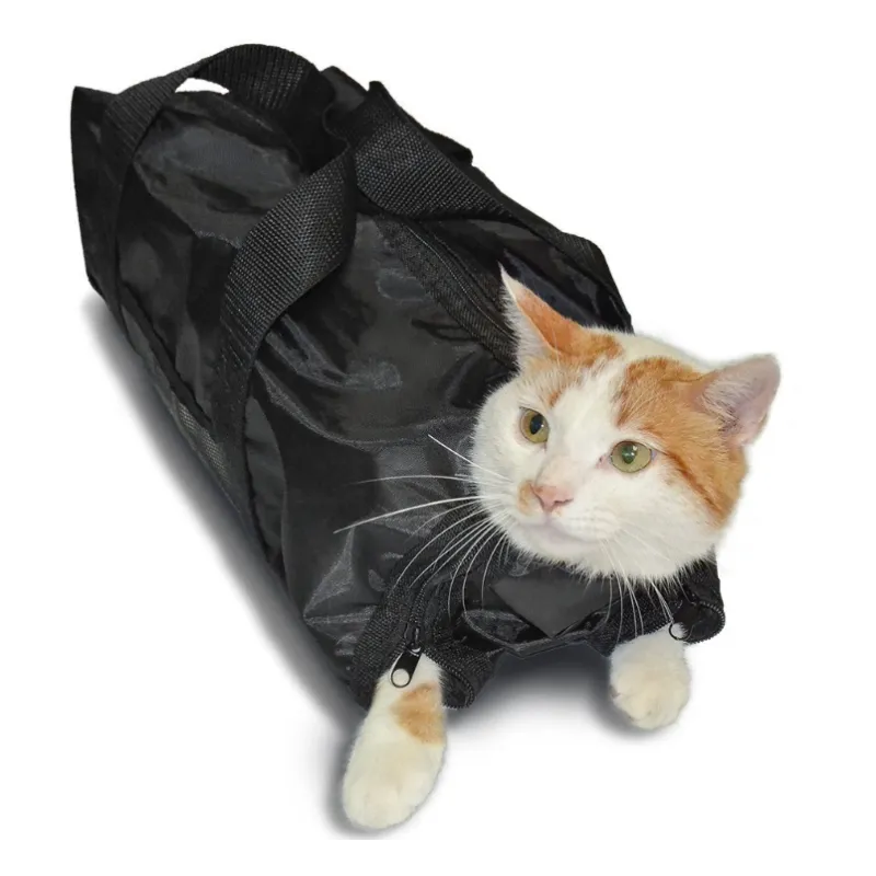 Katzenpflege-Tasche für Krallenschneiden und Pflege – Bequem und Sicher