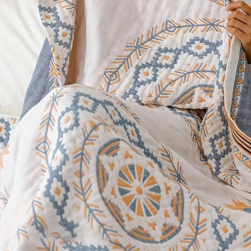 CESS - Baumwolldecke Mit Boho-Mandala