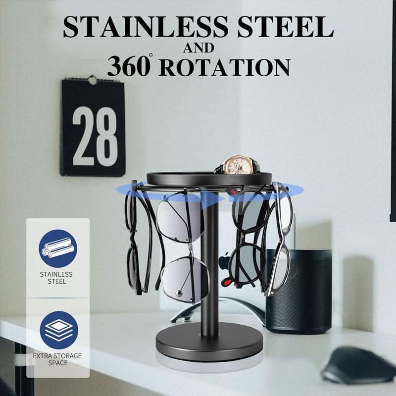 SPINRACK – 360° Rotierender Brillenständer Für Elegante Aufbewahrung