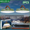 80W LED Solar-Aufladbare Campinglampe mit Magnet und Zoomfunktion