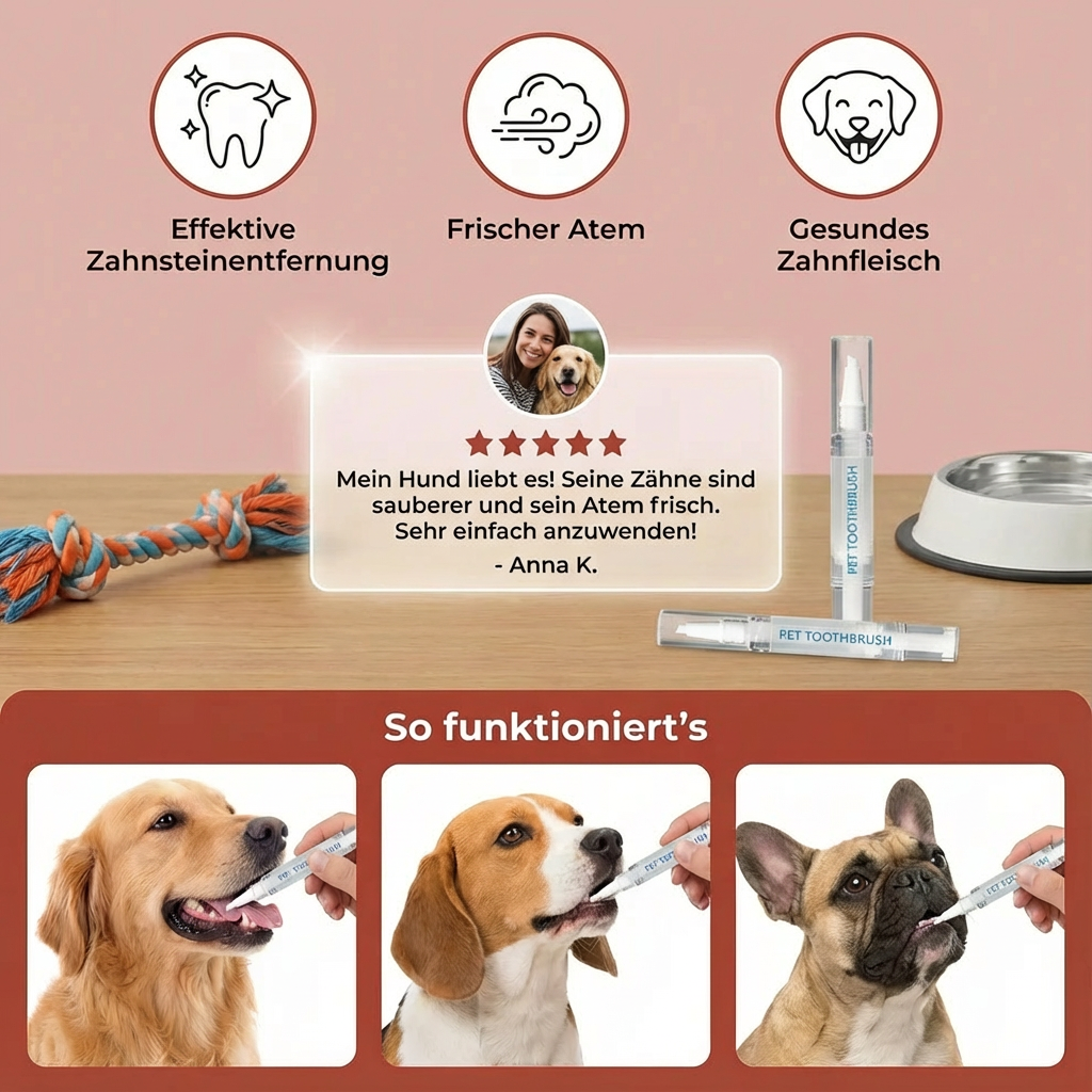 Zahnpflege-Stift für Haustiere