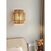 Moderne Geflochtene Rattan-Wandlampe
