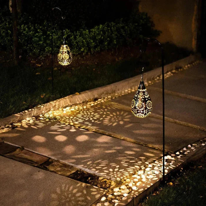 Solarbetriebene & Wetterbeständige Gartenlampe im Blumendesign – Für Stilvolle Außenbeleuchtung
