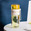 Doppelwandige Glasflasche Mit Teesieb Und Infuser