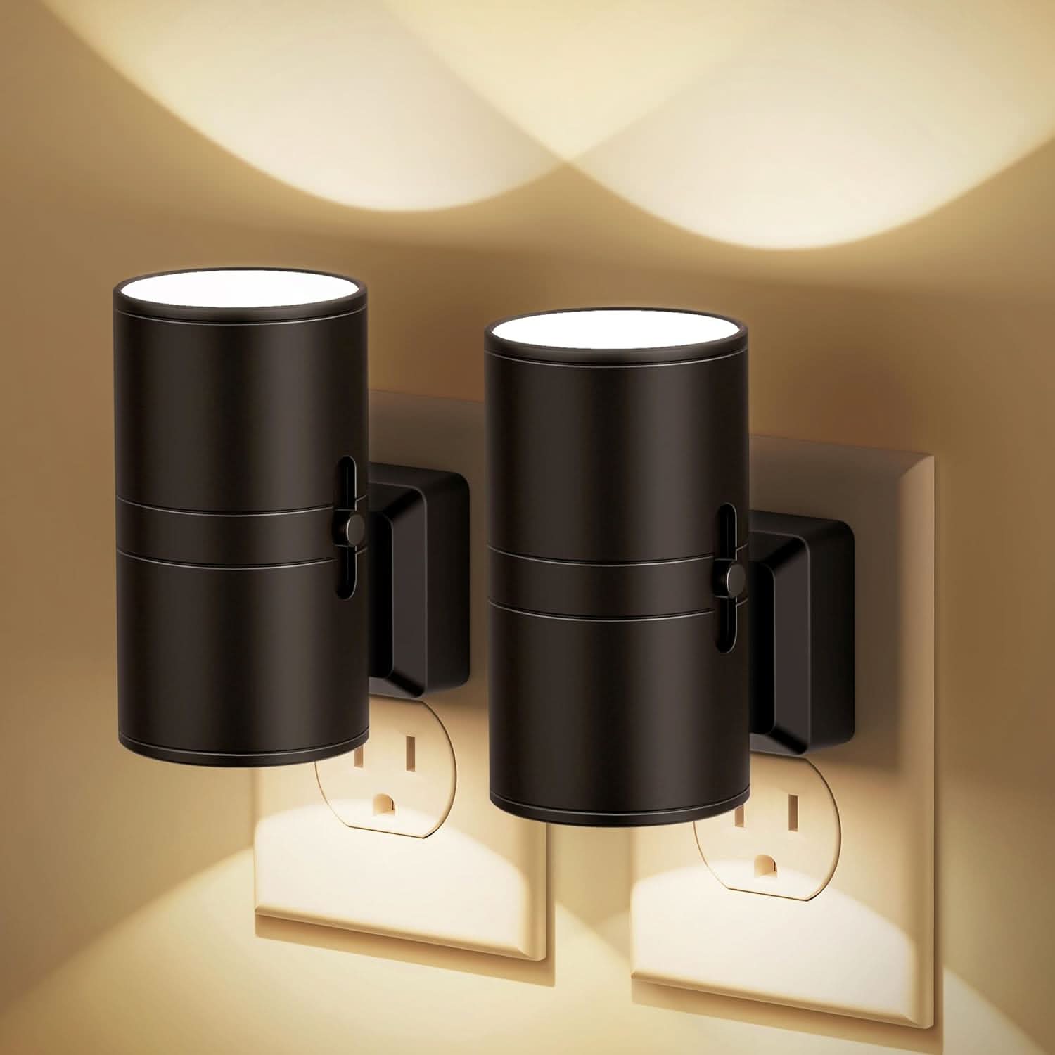TwilightGlow LED Nachtlicht – Dimmbar & Automatisch für stilvolle Beleuchtung-2
