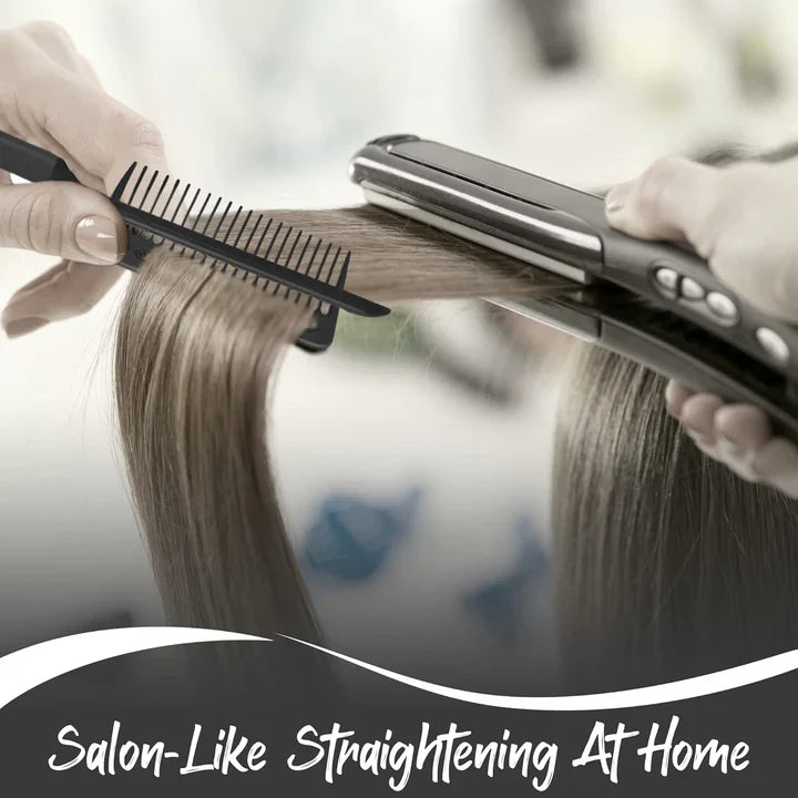Glättungsbürste – Warmluftkamm für müheloses Haarstyling