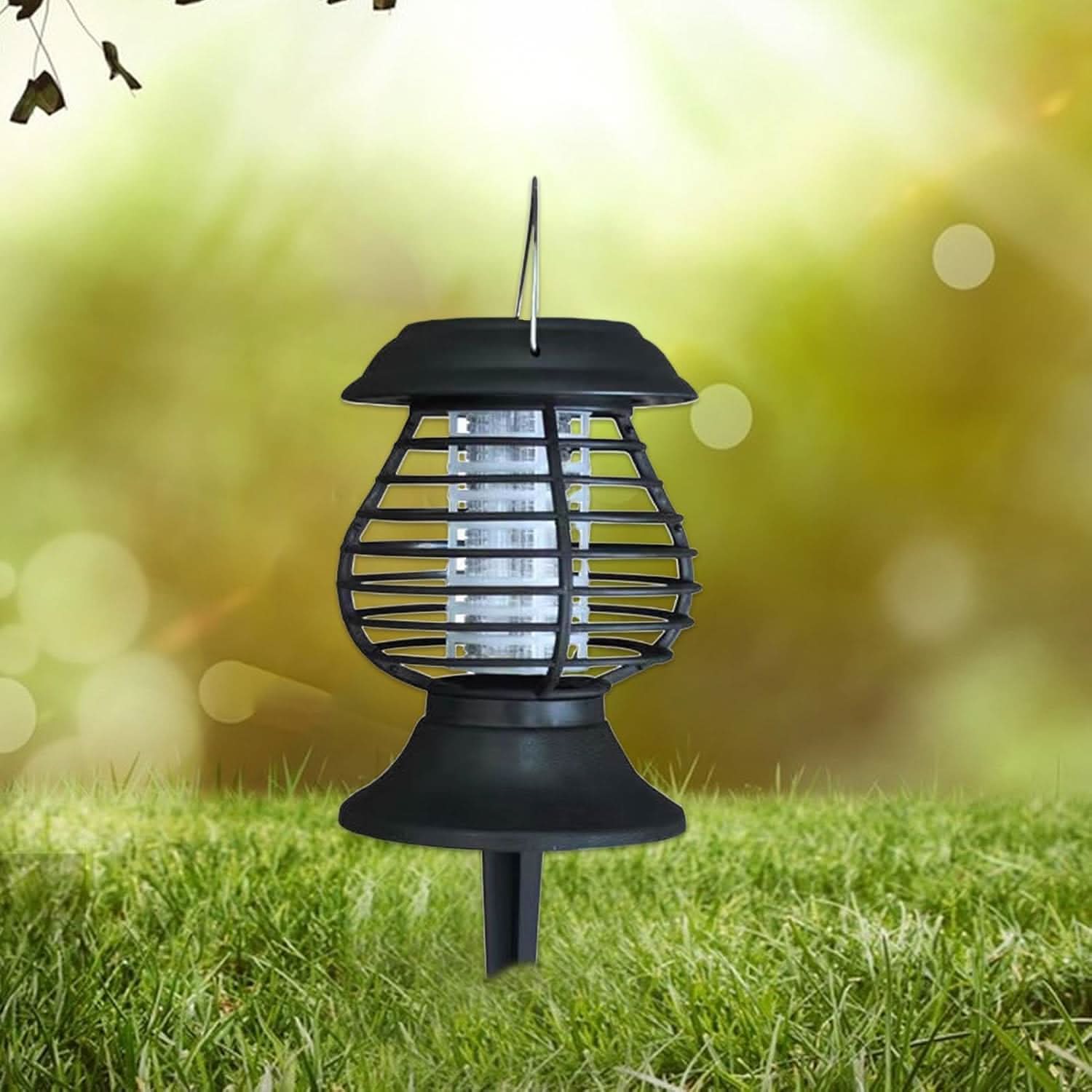 SolarGuard Mückenlampe – Solar LED Insektenschutz für Außen-1