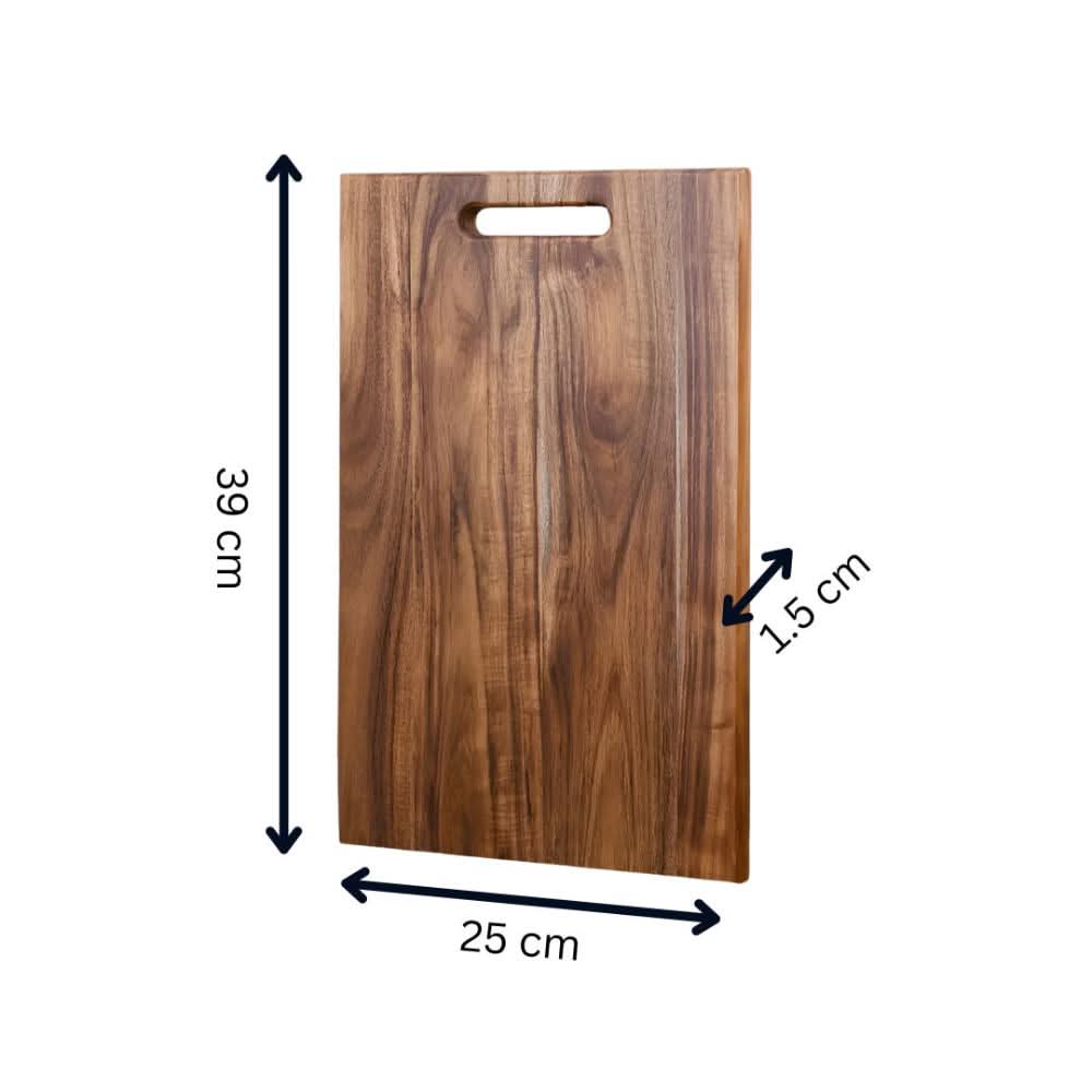 EcoSlice Akazienholz Schneidebrett – Nachhaltig & Stilvoll für jede Küche-5