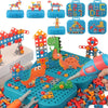 BuildiBits Kreatives Set – Buntes Konstruktionsspielzeug Mit Bohrer & Werkzeug Für Kinder Ab 3 Jahren
