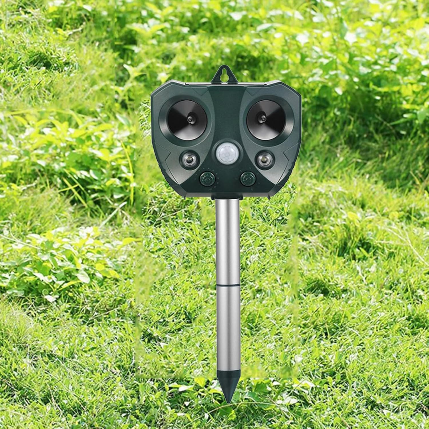 Effektiver Schädlingsvertreiber – Solar Ultraschall-Tierabwehr für Garten