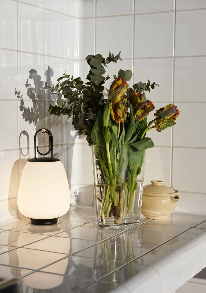 Moderne LED-Terrassenlaterne