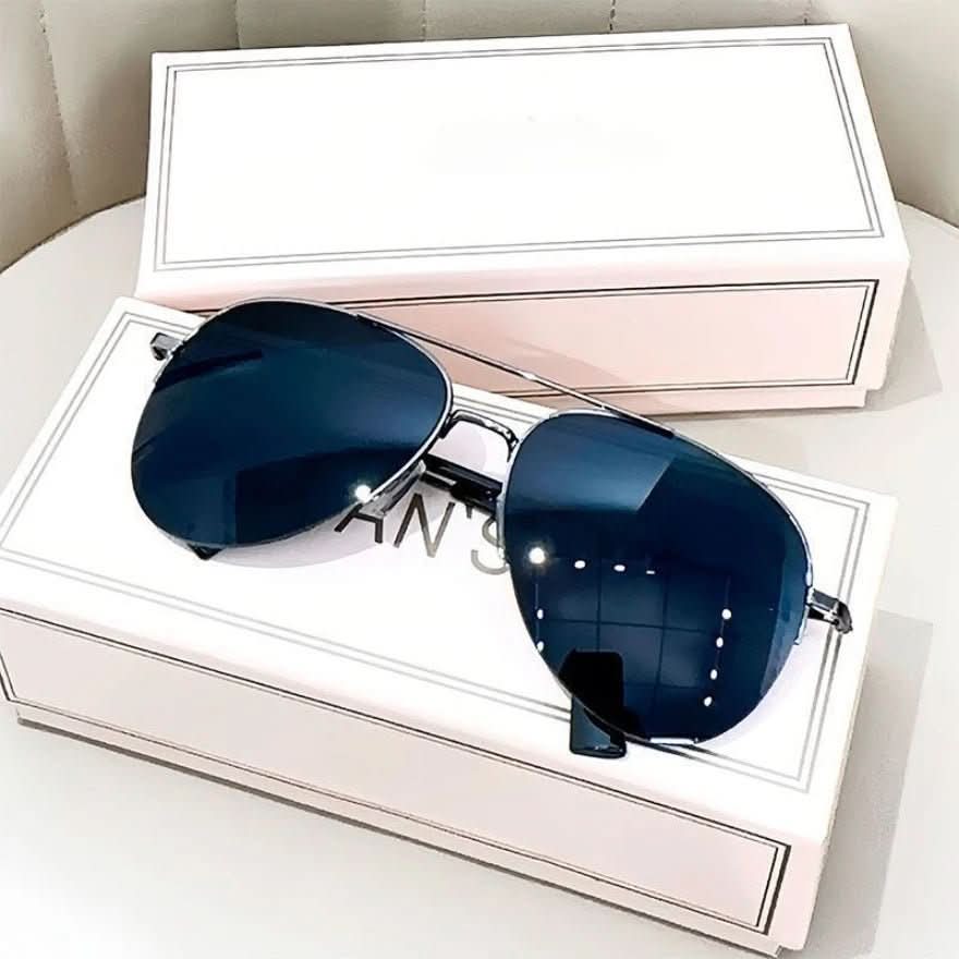 Luftgleiten Sonnenbrillen – Pilotensonnenbrille Für Herren Mit Farbverlauf Und UV400-Schutz