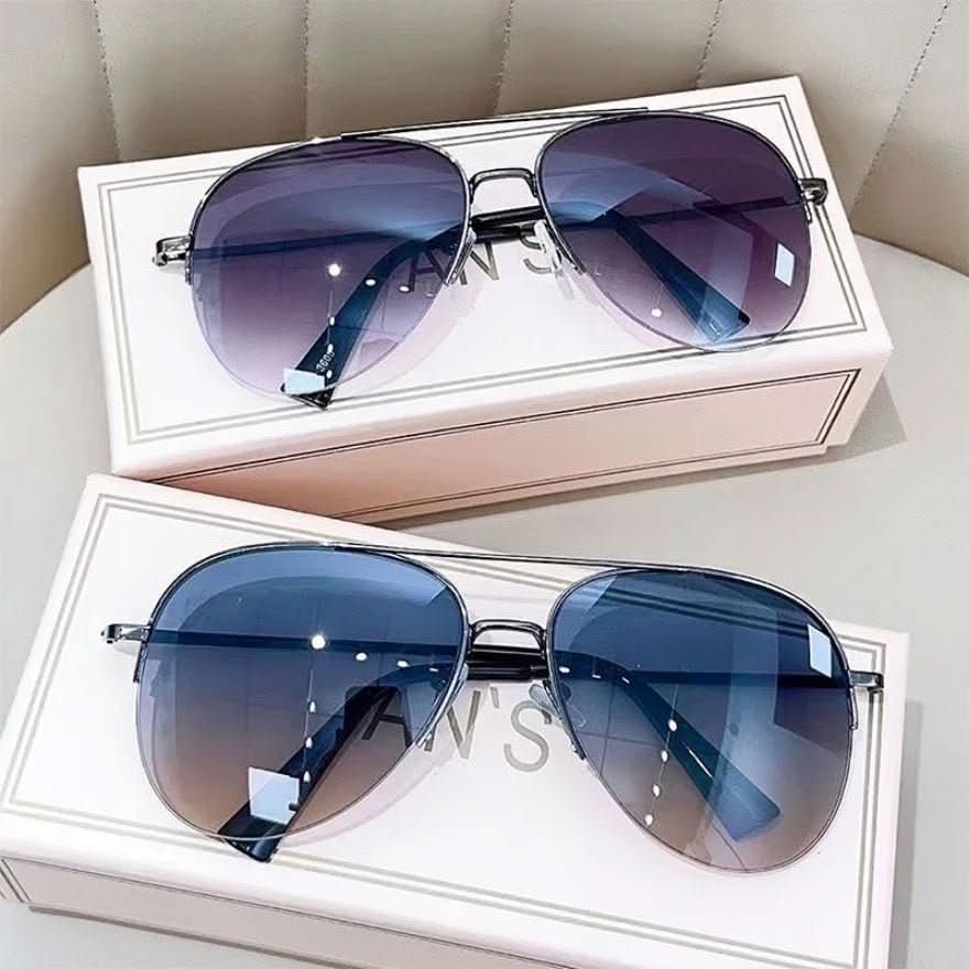 Luftgleiten Sonnenbrillen – Pilotensonnenbrille Für Herren Mit Farbverlauf Und UV400-Schutz