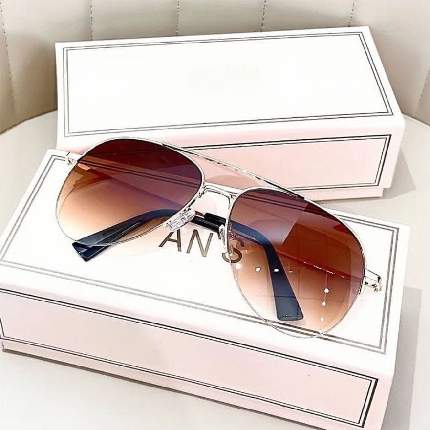 Luftgleiten Sonnenbrillen – Pilotensonnenbrille Für Herren Mit Farbverlauf Und UV400-Schutz
