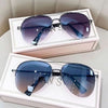 Luftgleiten Sonnenbrillen – Pilotensonnenbrille Für Herren Mit Farbverlauf Und UV400-Schutz