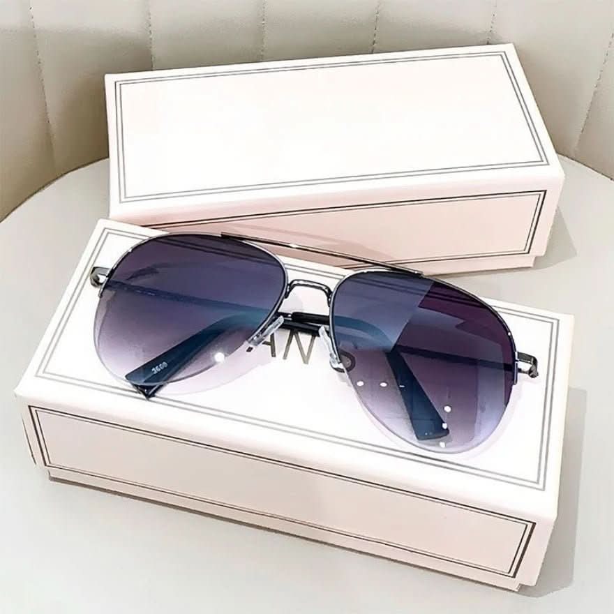 Luftgleiten Sonnenbrillen – Pilotensonnenbrille Für Herren Mit Farbverlauf Und UV400-Schutz