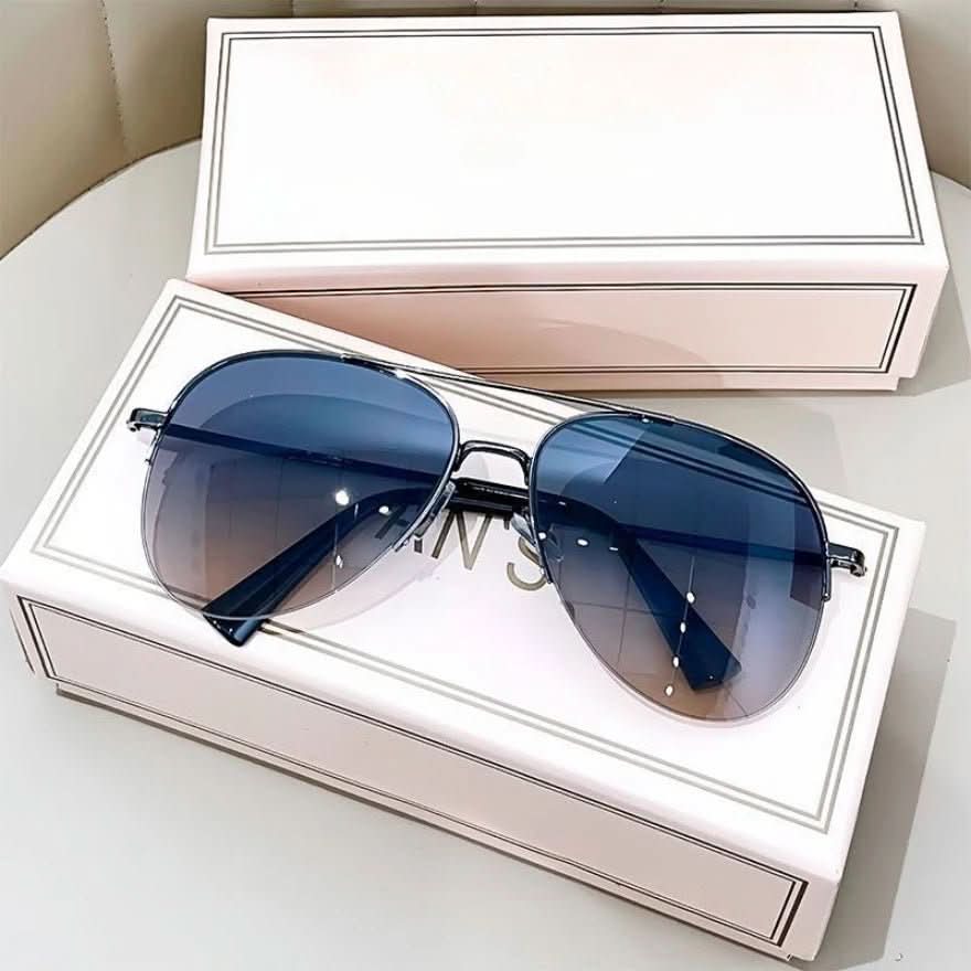 Luftgleiten Sonnenbrillen – Pilotensonnenbrille Für Herren Mit Farbverlauf Und UV400-Schutz