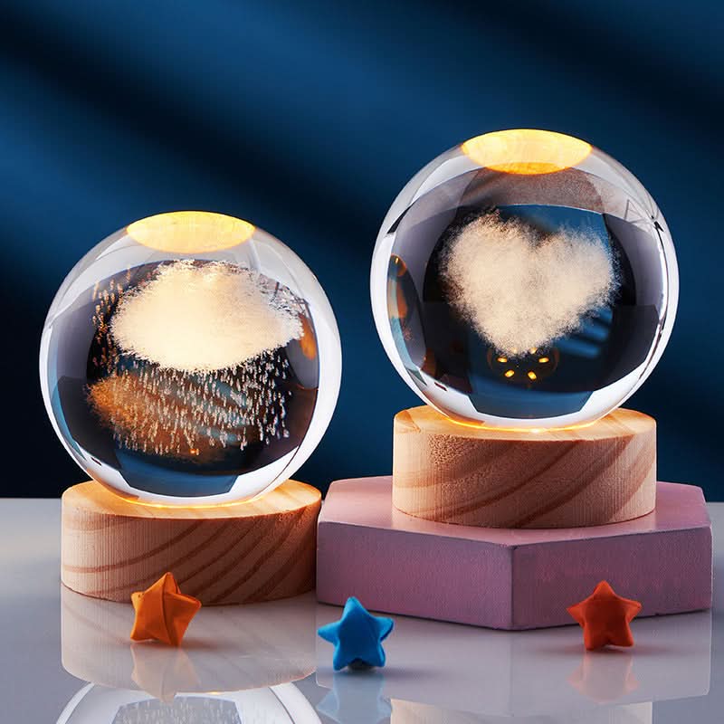 AURASHINE – 3D-LED-Kristalllampe für eine verträumte Nachtatmosphäre 6