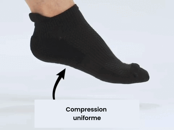 Echt Hilfe Socken – Kompressionssocken Mit Polsterung Für Leichtere Beine & Weniger Fußschmerzen
