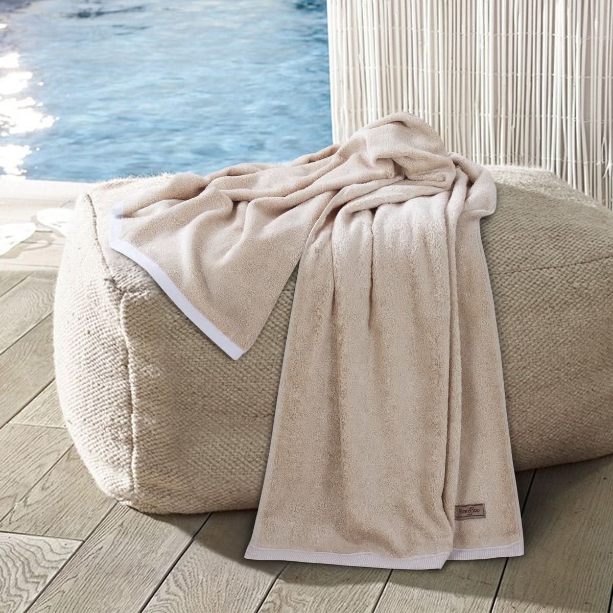 Solavéa Bambus Handtuch | Weich & Antibakteriell | Bambusfaser | Premium Handtuch Wellness & Zuhause