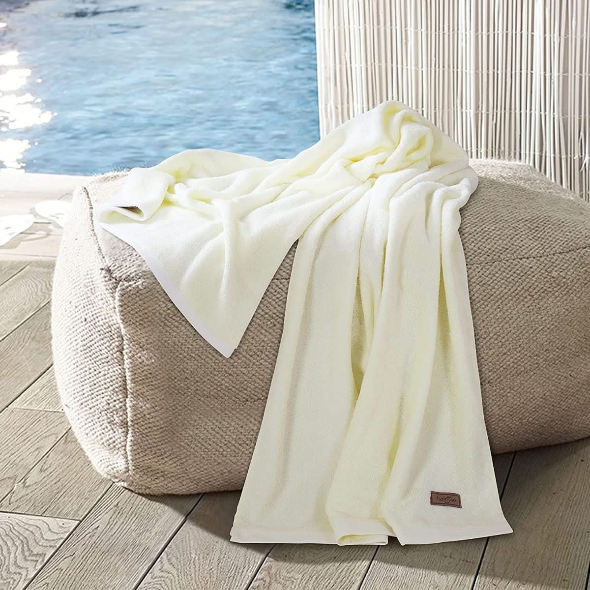 Solavéa Bambus Handtuch | Weich & Antibakteriell | Bambusfaser | Premium Handtuch Wellness & Zuhause