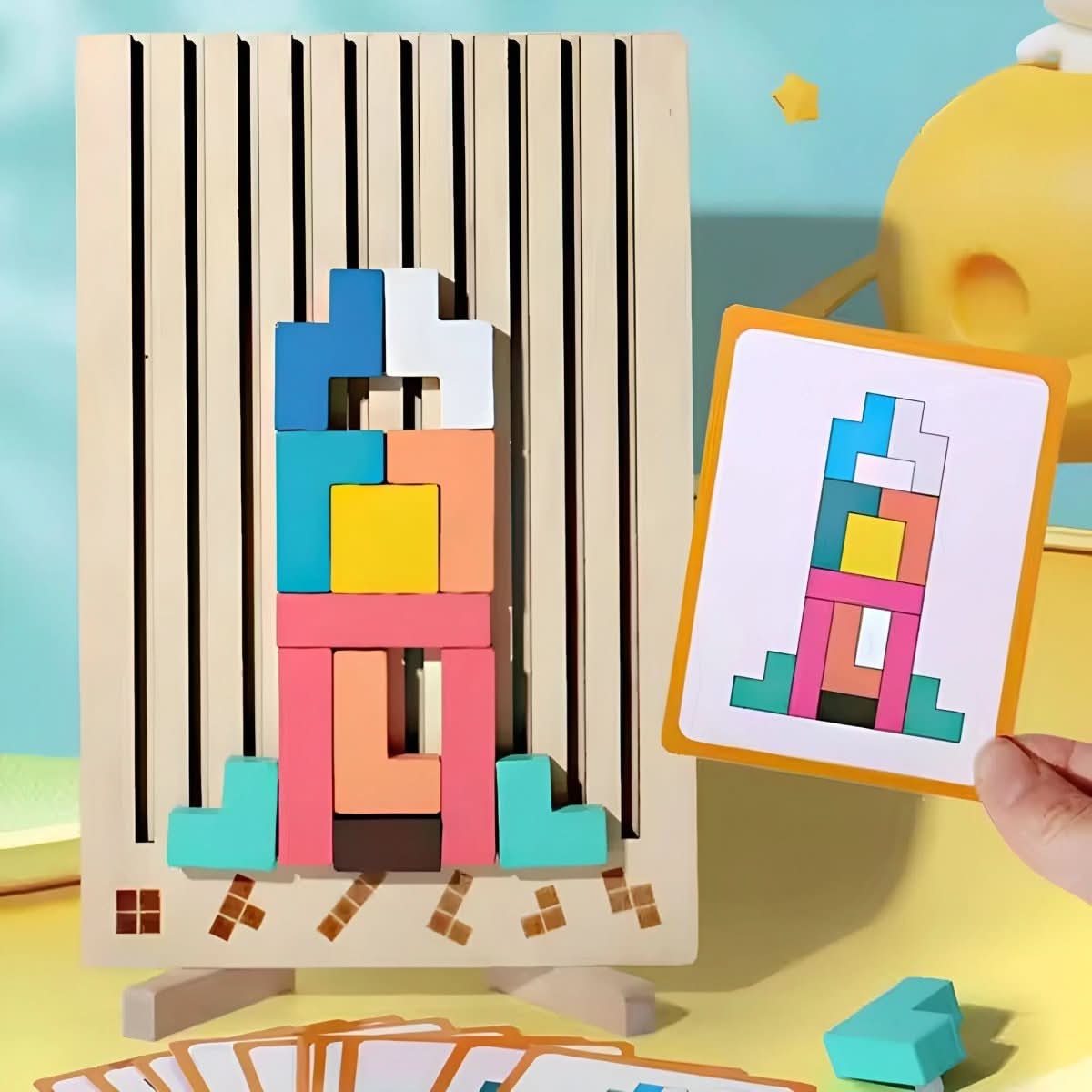 Gedankenformen – 3D Holzpuzzle Für Kreatives Lernen