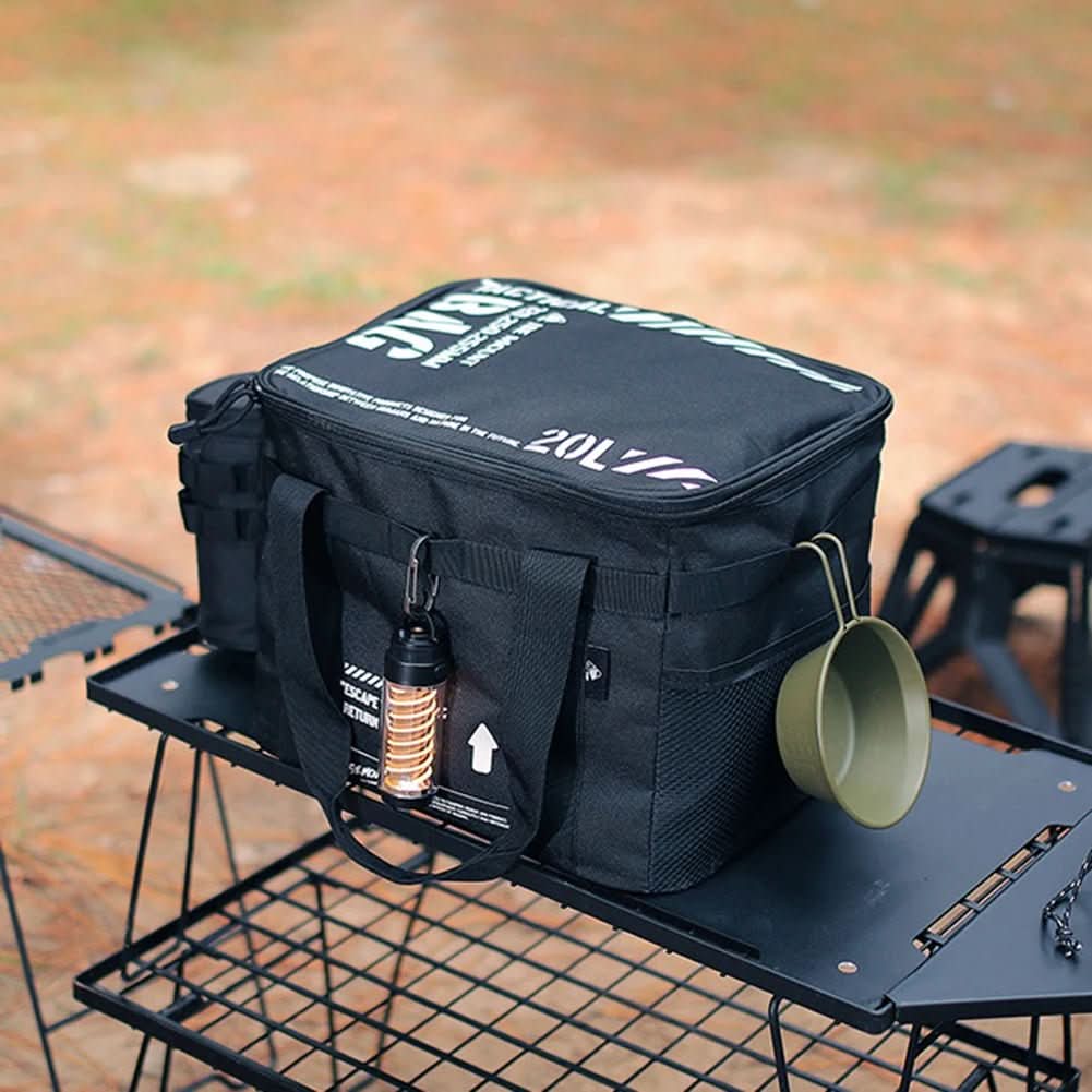 Campingkorb – 20L Außenbereich Orga-Tasche Für Reisen & Ausflüge