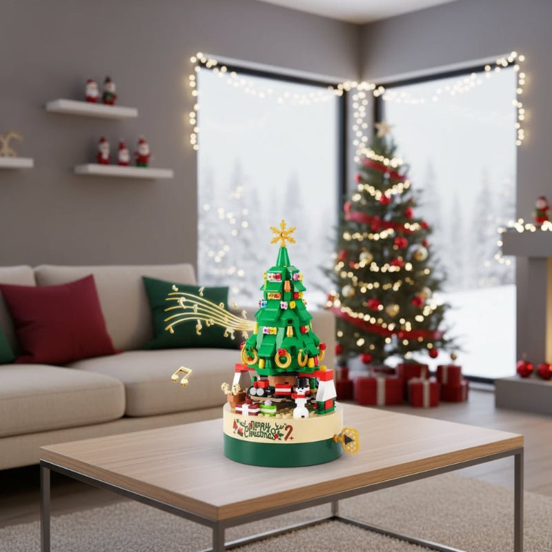 CHRISTUNES – DIY Weihnachtsspieluhr mit Baummotiv & „Wir wünschen Ihnen frohe Weihnachten“-Melodie 1