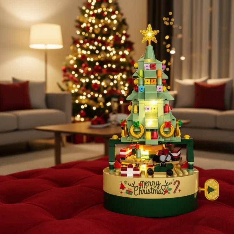 CHRISTUNES – DIY Weihnachtsspieluhr mit Baummotiv & „Wir wünschen Ihnen frohe Weihnachten“-Melodie 2