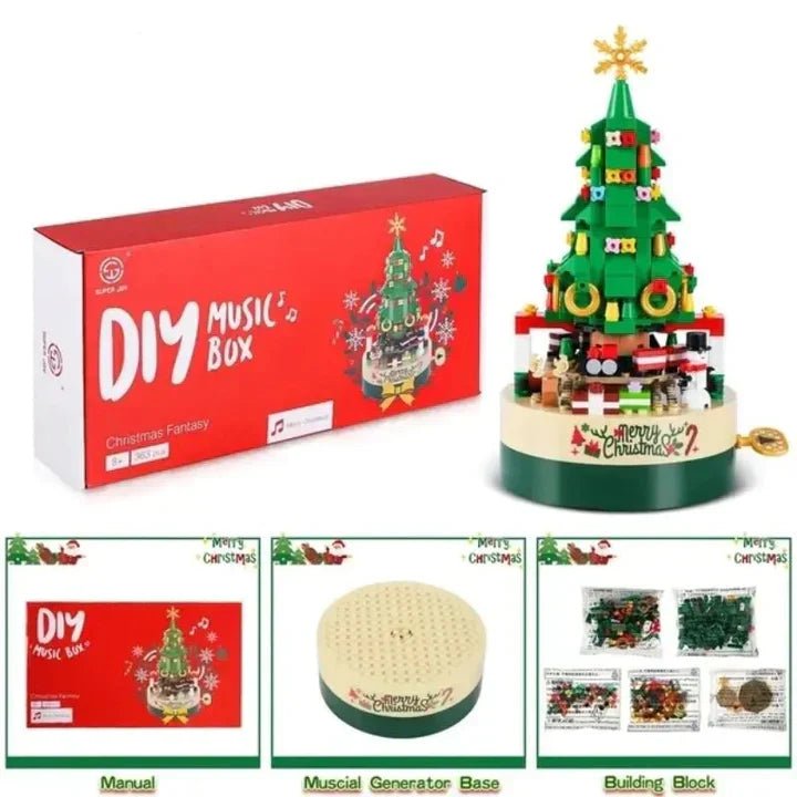 CHRISTUNES – DIY Weihnachtsspieluhr mit Baummotiv & „Wir wünschen Ihnen frohe Weihnachten“-Melodie 5