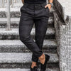 Chris Lässig – Herren Chinohose Mit Karomuster Für Stilvolle Alltagslooks