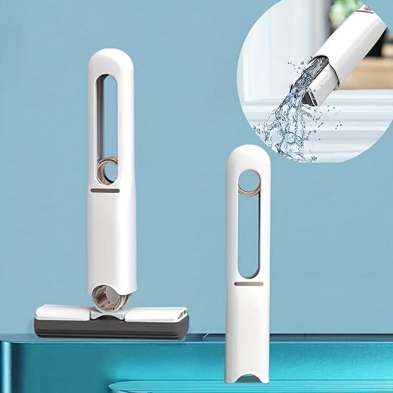 CLEANEASY – Tragbarer, selbstdrückender Mini-Mopp für schnelles und müheloses Reinigen 3