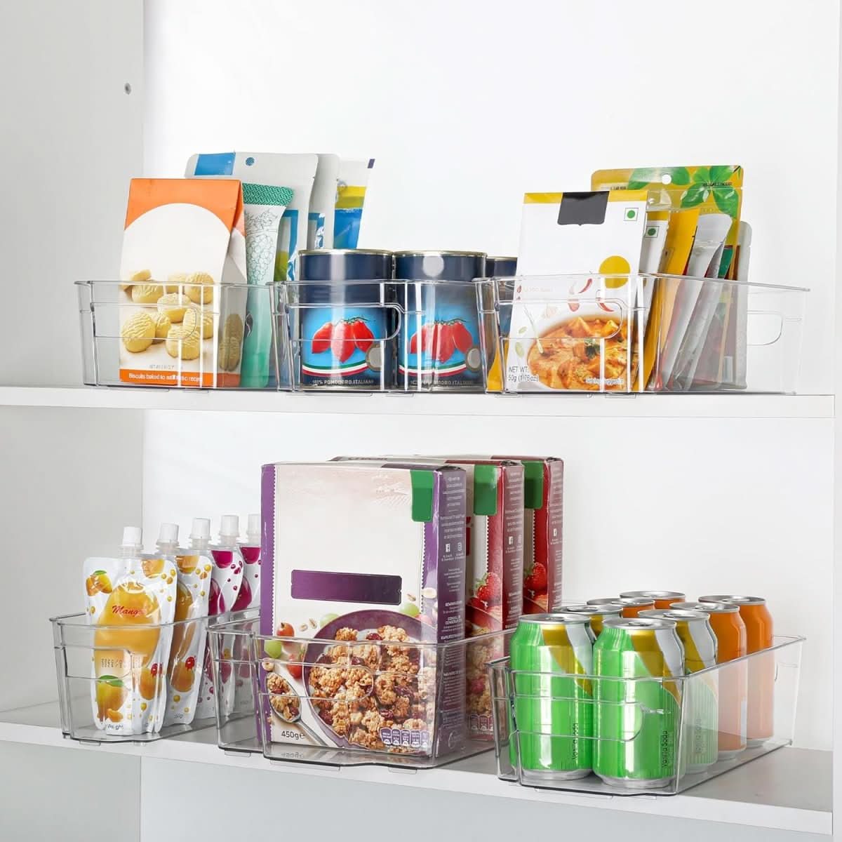 CoolOrganize – Transparente Aufbewahrungsboxen für Kühlschrank und Küche