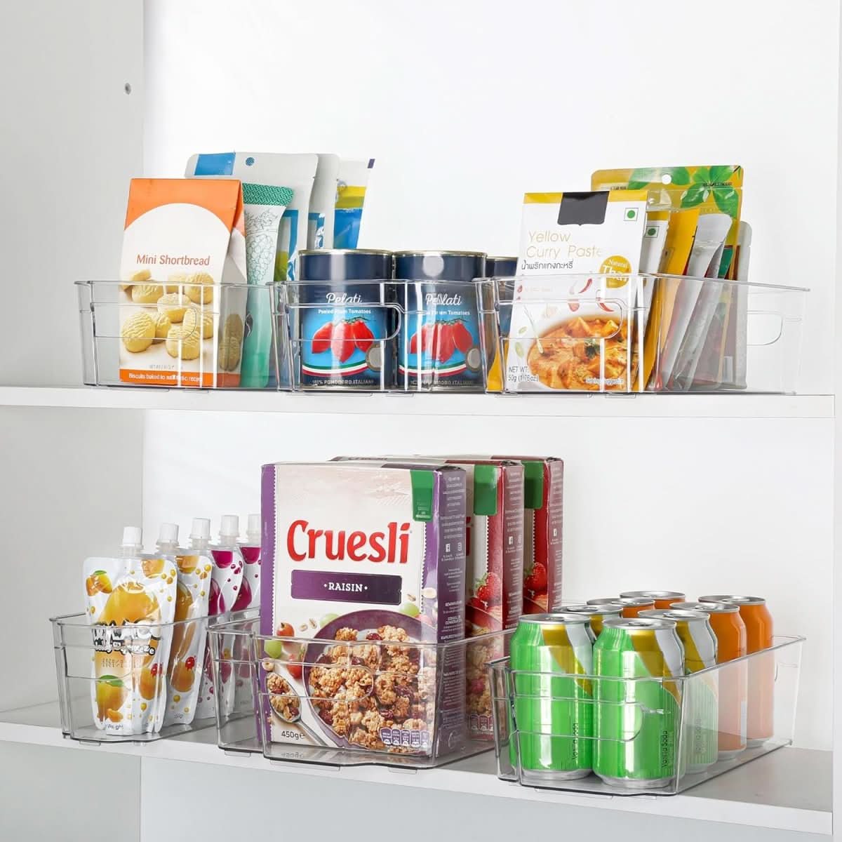 CoolOrganize – Transparente Aufbewahrungsboxen für Kühlschrank und Küche
