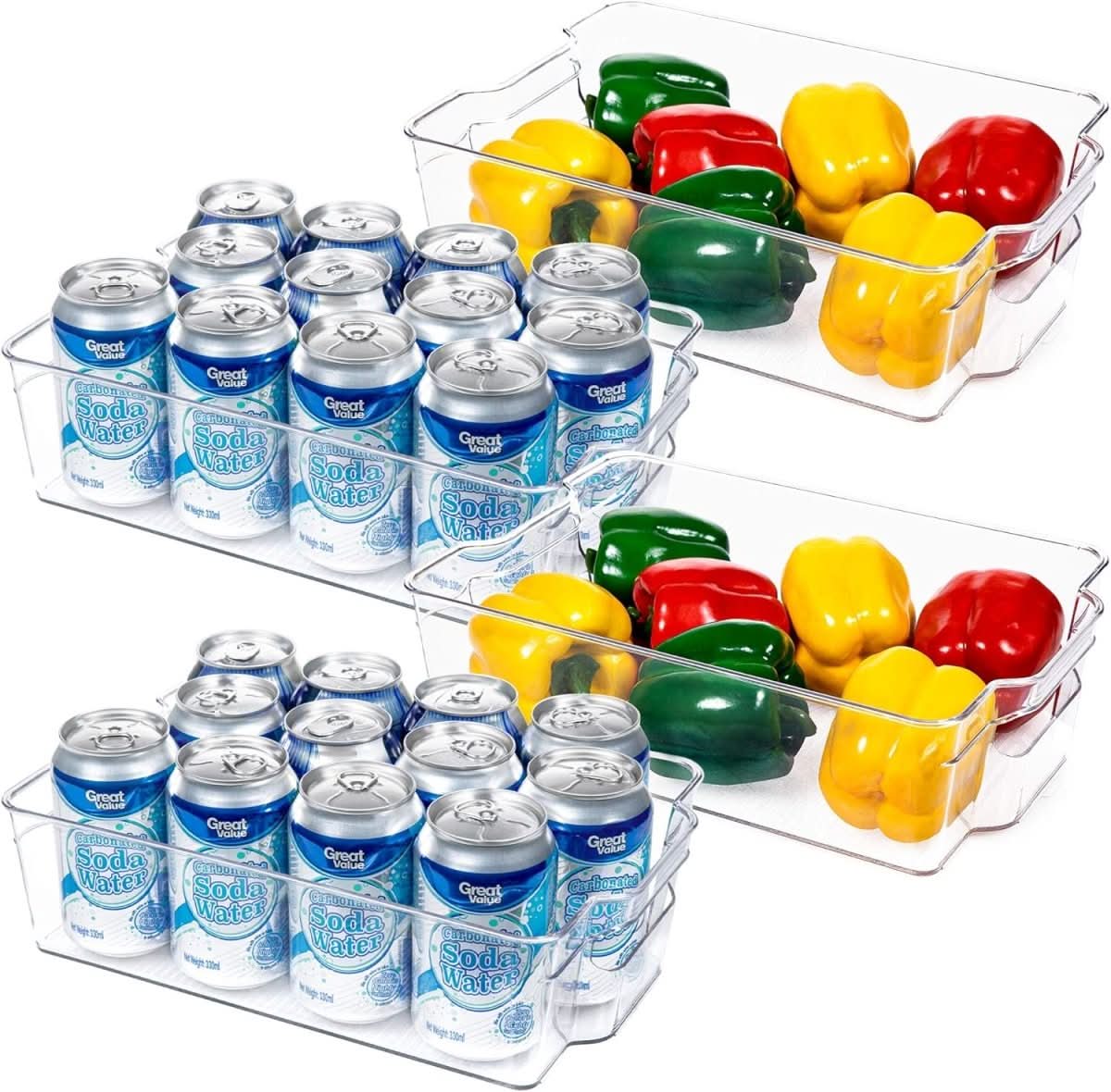 CoolOrganize – Transparente Aufbewahrungsboxen für Kühlschrank und Küche