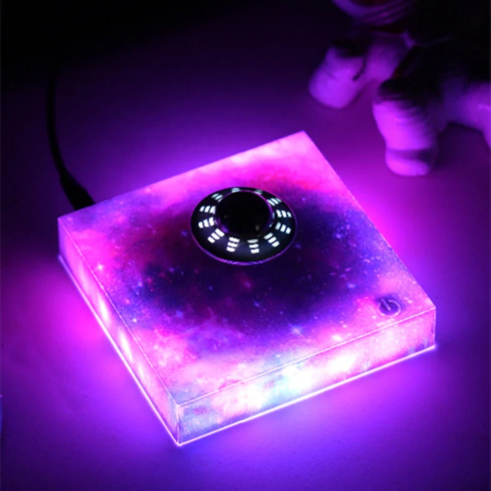 COSMIGLO – Schwebendes Raumschiff-LED-Nachtlicht mit Magnetschwebetechnik für moderne Wohnkultur 5