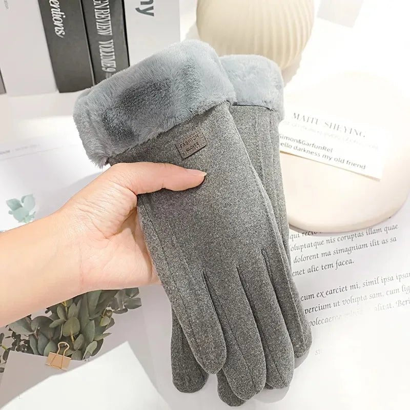 COZELLE – Dicke Wildleder-Touchscreen-Handschuhe für kalte Tage 2