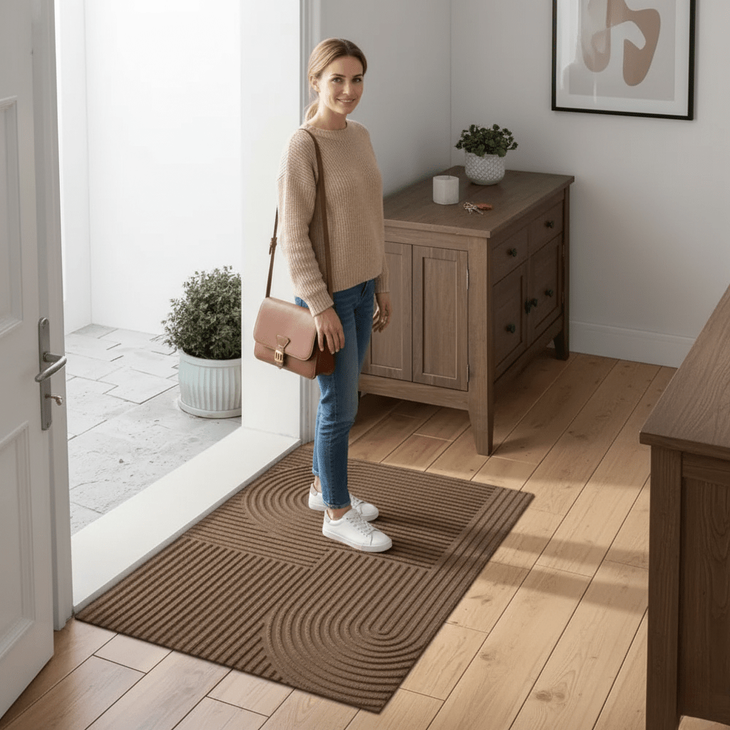 CURVIMAT – Saugfähige Curved-Line-Matte für moderne Eingangsbereiche 3