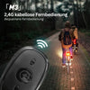 Kabelloses LED-Motorrad-Rücklicht – Wiederaufladbare Fernbedienung für Brems- und Warnleuchte